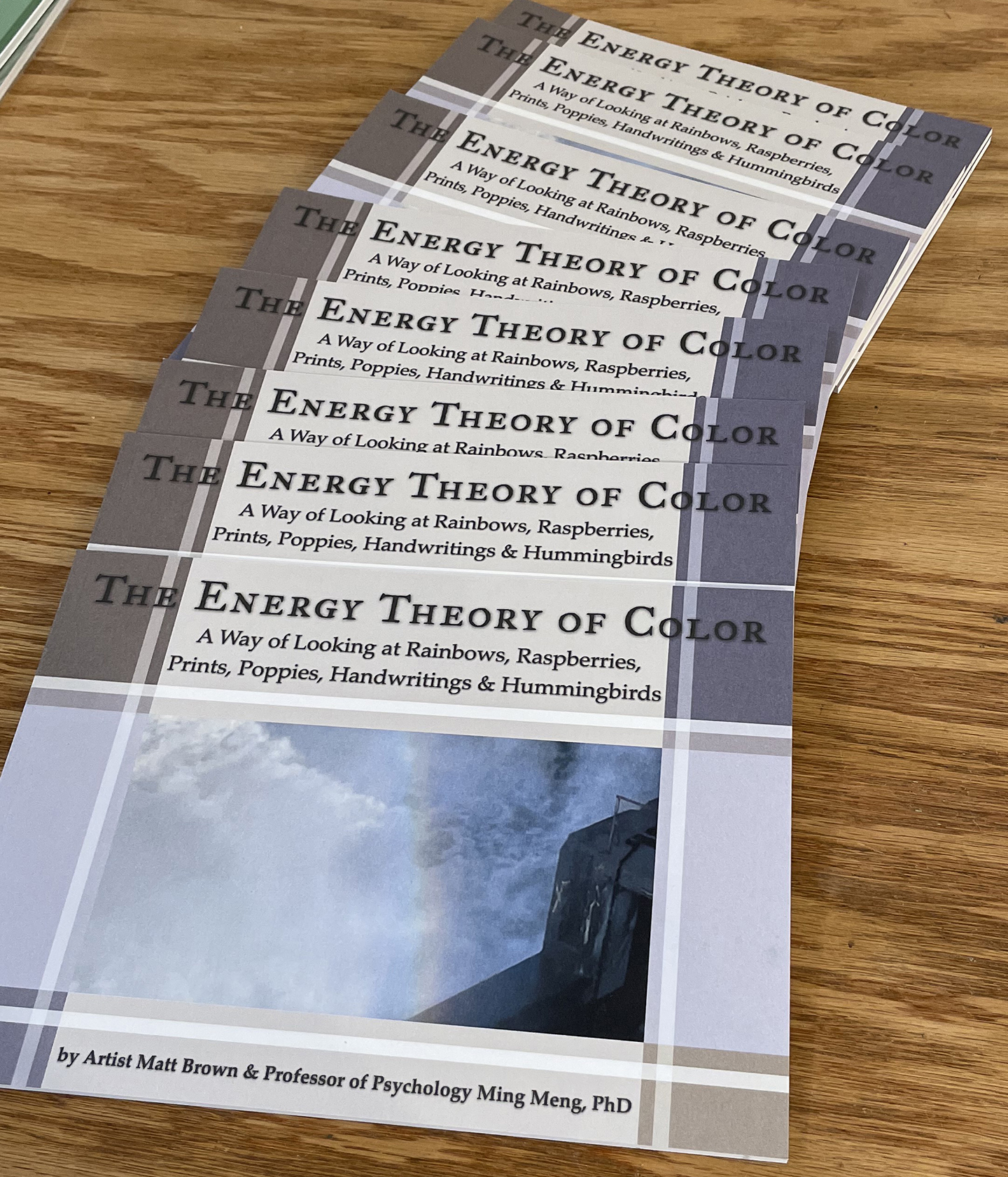 Stack of Energy Theory of Color booklets